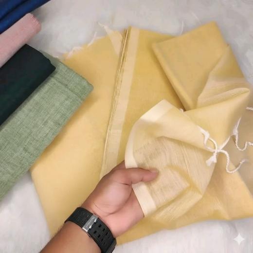 সেমি মসলিন শাড়ি