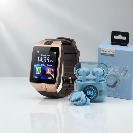 Ultimate Tech Combo: Smartwatch & Ultrapods Pro-690