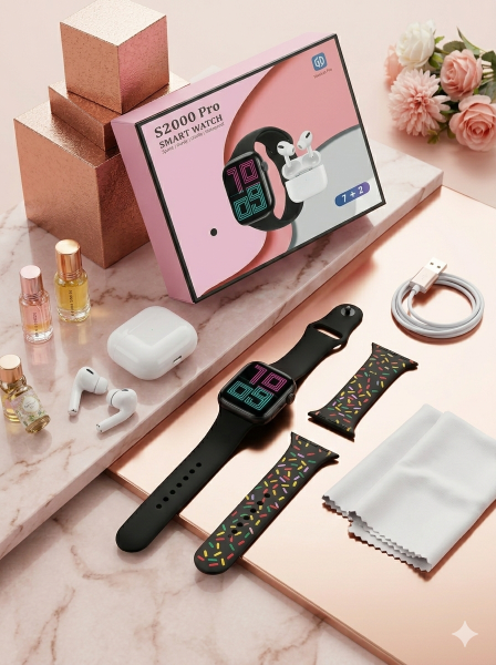 Elevate Your Everyday: The S2000 Pro Smart Watch Ultimate Gift Set-702