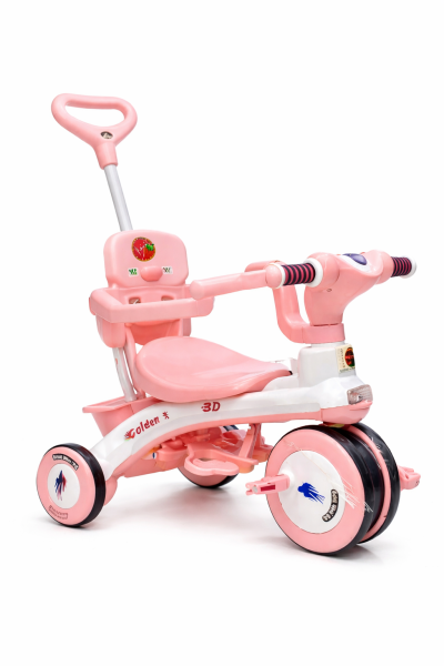 Golden 3D Kids Tricycle – Comfortable, Safe & Stylish Ride for Toddlers-706